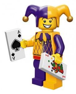 LEGO Minifigure-Jester-Collectible Minifigures / Series 12-Creative Brick Builders